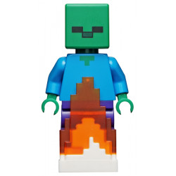 Zombie - Dark Purple Legs, Fire Base – МАЙНКРАФТ