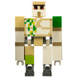 Iron Golem - Brick and Pin Arm Attachments, Dark Bluish Gray Feet (Hinge Plate with 7 Teeth) – МАЙНКРАФТ