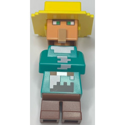Villager (Farmer) - Snow Biome Outfit, Yellow Hat – МАЙНКРАФТ