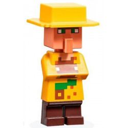 Villager (Farmer) - Jungle Biome Outfit, Yellow Hat – МАЙНКРАФТ