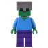 Zombie - Dark Purple Legs, Flat Silver Helmet – МАЙНКРАФТ