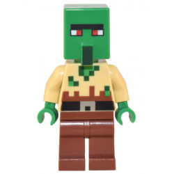 Zombie Villager - Tan Torso – МАЙНКРАФТ