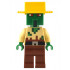 Zombie Villager - Tan Torso, Yellow Hat – МАЙНКРАФТ