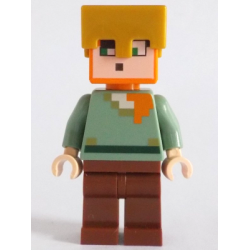 Alex - Reddish Brown Legs, Pearl Gold Helmet – МАЙНКРАФТ