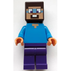 Steve - Dark Purple Legs, Dark Azure Around Eyes – МАЙНКРАФТ