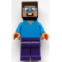 Steve - Dark Purple Legs, Dark Azure Around Eyes – МАЙНКРАФТ