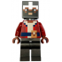 Hero - Dark Red Torso, Pearl Dark Gray Legs – МАЙНКРАФТ