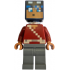 Hero - Dark Red Torso, Dark Bluish Gray Legs, Neck Bracket – МАЙНКРАФТ