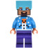Steve - Holiday Snow Golem Sweater, Medium Azure Helmet – МАЙНКРАФТ