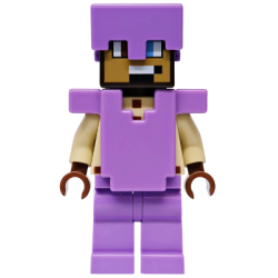 Hero - Medium Lavender Legs, Helmet and Armor – МАЙНКРАФТ