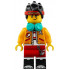 Monkie Kid - Bright Light Orange Open Jacket, Dark Turquoise Headphones, Smirk / Angry – МОНКИ КИД