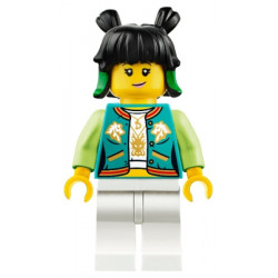 Mei - Dark Turquoise Jacket, Lopsided Grin / Sneer – МОНКИ КИД