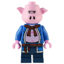 Pigsy - Blue Open Robe, Dark Blue Medium Legs – МОНКИ КИД
