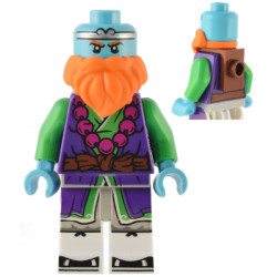 Sandy - Purple and Bright Green Robe, Neck Bracket – МОНКИ КИД