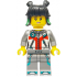 Mei - White Jacket, Flat Silver Legs – МОНКИ КИД