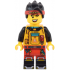 Monkie Kid - Bright Light Orange Racing Suit, Red Legs – МОНКИ КИД