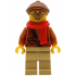 Mr. Tang - Dark Orange Jacket, Reddish Brown Flat Cap – МОНКИ КИД