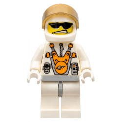 Mars Mission Astronaut with Helmet and Sunglasses, Smirk, and Headset – КОСМОС
