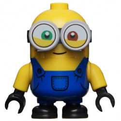 Minion Bob - Blue Overalls, Eyelids – МИНЬОНИТЕ ВЪЗХОДЪТ НА ГРУ