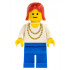 Necklace Gold - Blue Legs, Red Female Hair – ГРАДСКИ