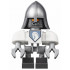 Lance Bot - White Shoulders, Flat Silver Helmet – НЕКСО РИЦАРИ