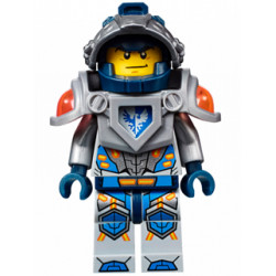Clay Moorington - Dark Blue Helmet, Flat Silver Visor and Armor – НЕКСО РИЦАРИ