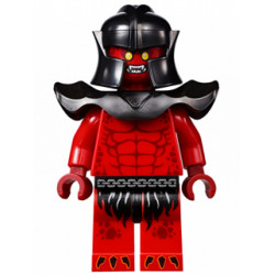 Crust Smasher - Bare Chest, Red Legs, Black Shoulder Pads Armor – НЕКСО РИЦАРИ