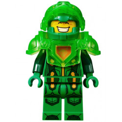 Aaron Fox - Trans-Bright Green Visor and Armor (Ultimate Aaron) – НЕКСО РИЦАРИ