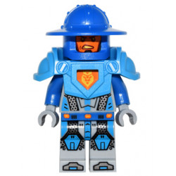 Royal Soldier / King's Guard - Blue Helmet with Broad Brim, Dark Azure Armor, Light Bluish Gray Hands – НЕКСО РИЦАРИ