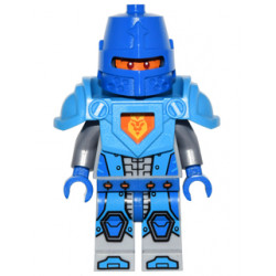 Royal Soldier / King's Guard - Blue Helmet with Eye Slit, Dark Azure Armor, Blue Hands – НЕКСО РИЦАРИ