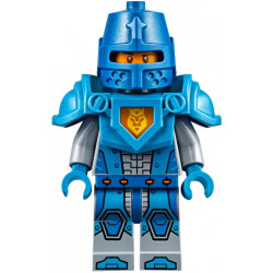 Royal Soldier / King's Guard - Blue Helmet with Eye Slit, Dark Azure Armor and Hands – НЕКСО РИЦАРИ