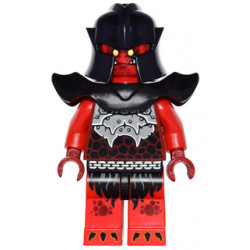 Crust Smasher - Armored Chest, Red Legs, Black Shoulder Pads Armor – НЕКСО РИЦАРИ