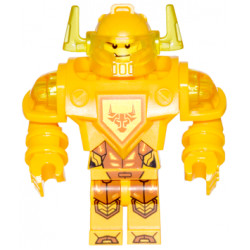 Axl - Trans-Yellow Visor, Bright Light Orange Torso (Ultimate Axl) – НЕКСО РИЦАРИ