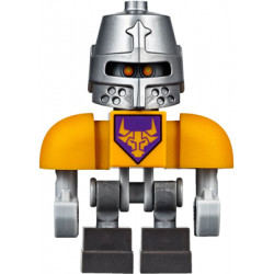 Axl Bot - Bright Light Orange Shoulders, Flat Silver Helmet – НЕКСО РИЦАРИ