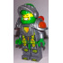 Aaron Fox - Flat Silver Visor and Armor, Clip and Bar with Tow Ball on Back – НЕКСО РИЦАРИ
