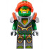 Aaron Fox - Trans-Neon Orange Visor, Flat Silver Armor – НЕКСО РИЦАРИ