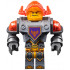 Axl - Trans-Neon Orange Visor, Flat Silver Torso – НЕКСО РИЦАРИ