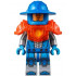 Royal Soldier / King's Guard - Blue Helmet with Broad Brim, Trans-Neon Orange Armor – НЕКСО РИЦАРИ
