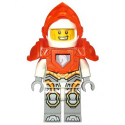 Lance Richmond - Trans-Neon Orange Visor and Armor – НЕКСО РИЦАРИ