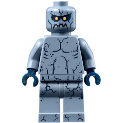 Stone Stomper - Small Dark Blue Cracks on Chest and Legs, Closed Mouth – НЕКСО РИЦАРИ