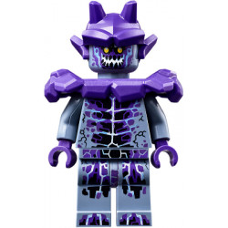 Stone Stomper - Fully Cracked Open Chest and Legs, Open Mouth, Dark Purple Gargoyle Horns and Shoulder Pads Armor – НЕКСО РИЦАРИ