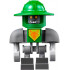 Aaron Bot - Dark Bluish Gray Shoulders, Green Helmet – НЕКСО РИЦАРИ