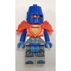 Royal Soldier / King's Guard - Blue Helmet with Eye Slit, Trans-Neon Orange Armor – НЕКСО РИЦАРИ