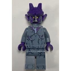 Stone Stomper - Partially Cracked Open Chest, Small Dark Blue Cracks on Legs, Open Mouth – НЕКСО РИЦАРИ