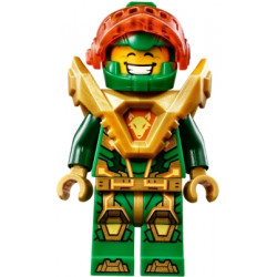 Aaron Fox - Trans-Neon Orange Visor, Pearl Gold Armor – НЕКСО РИЦАРИ
