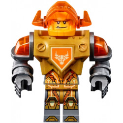 Axl - Trans-Neon Orange Visor, Pearl Gold Torso – НЕКСО РИЦАРИ