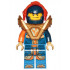 Clay Moorington - Dark Blue Helmet, Trans-Neon Orange Visor, Pearl Gold Armor – НЕКСО РИЦАРИ