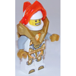 Lance Richmond - Trans-Neon Orange Visor, Pearl Gold Armor – НЕКСО РИЦАРИ