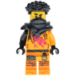 Arin - Shirt with Magenta Dragon, Hair, Shoulder Pads – НИНДЖАГО