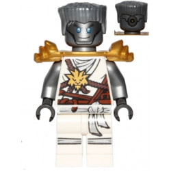 Zane (Honor Robe) - Day of the Departed, Hair, Pearl Gold Shoulder Armor – НИНДЖАГО